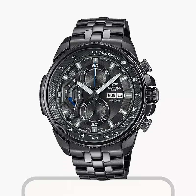 Casio Edifice Grey Dial Men's Watch Sporty Chronograph | EF-558DC-1AV